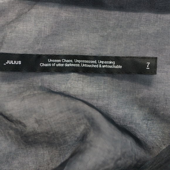 JULIUS Black Slouch Shopper Tote, sheet, oversized large - Picture 4 of 11